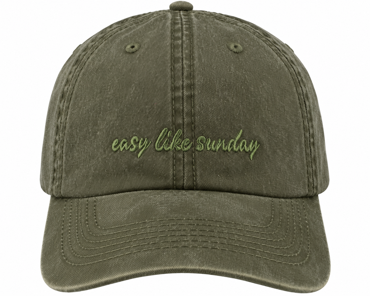 Easy Like Sunday cap